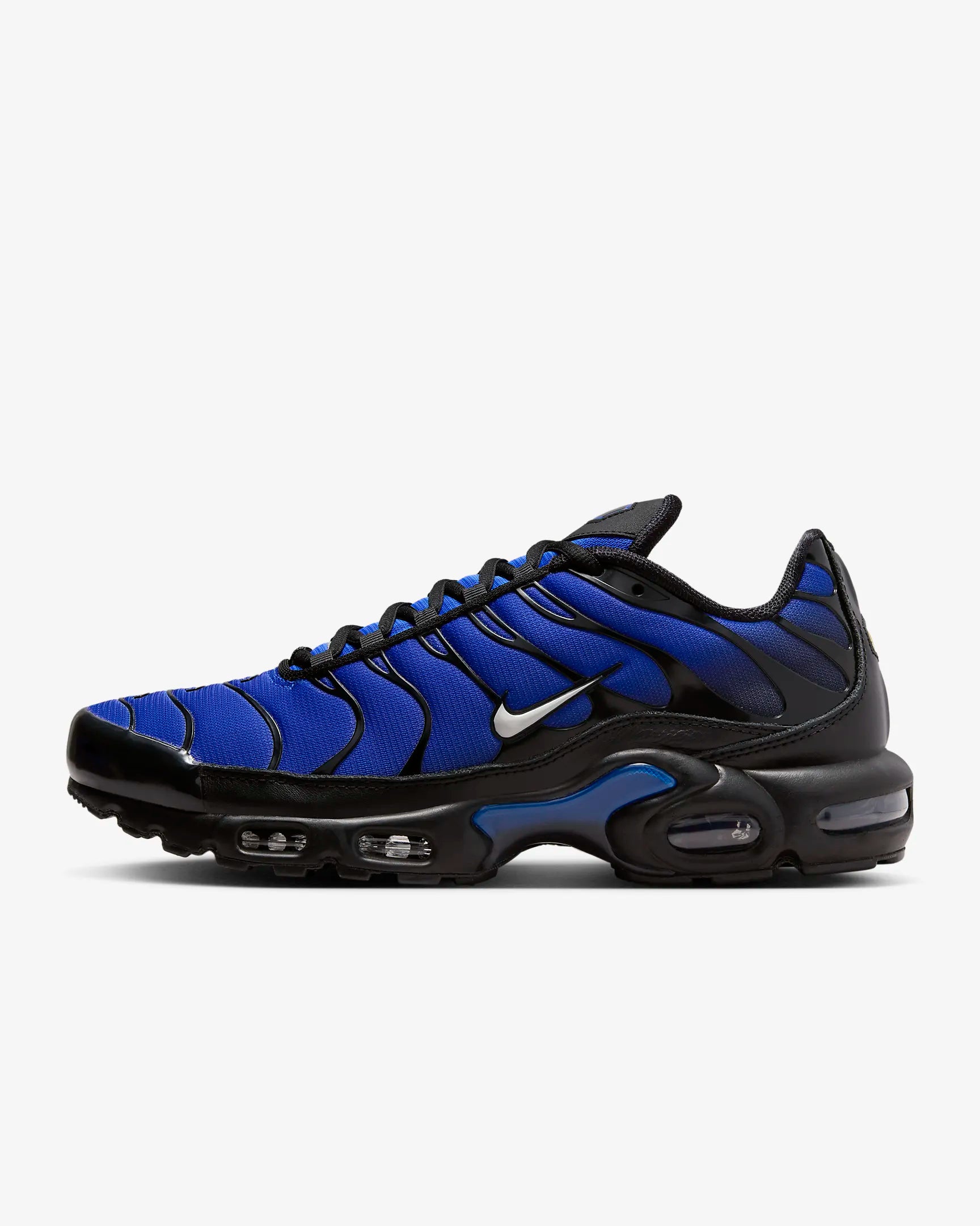 Nike Air Max Plus Premium Black Racer Blue