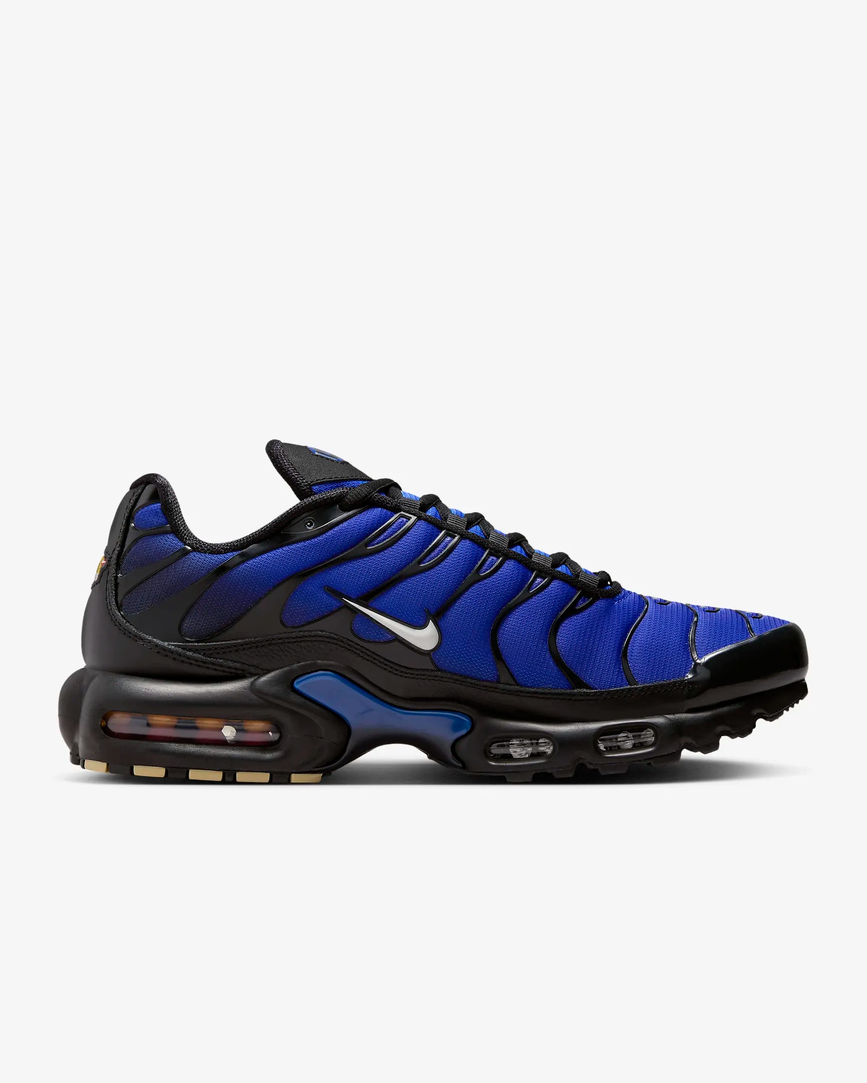 Nike Air Max Plus Premium Black Racer Blue