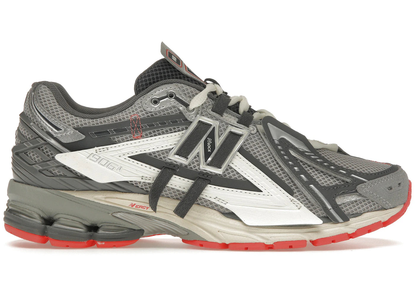 New Balance 1906A Slate Grey Drift Red