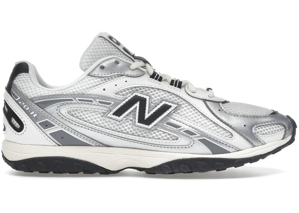New Balance 204L Silber Metallic Schwarz
