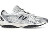 New Balance 204L Silber Metallic Schwarz