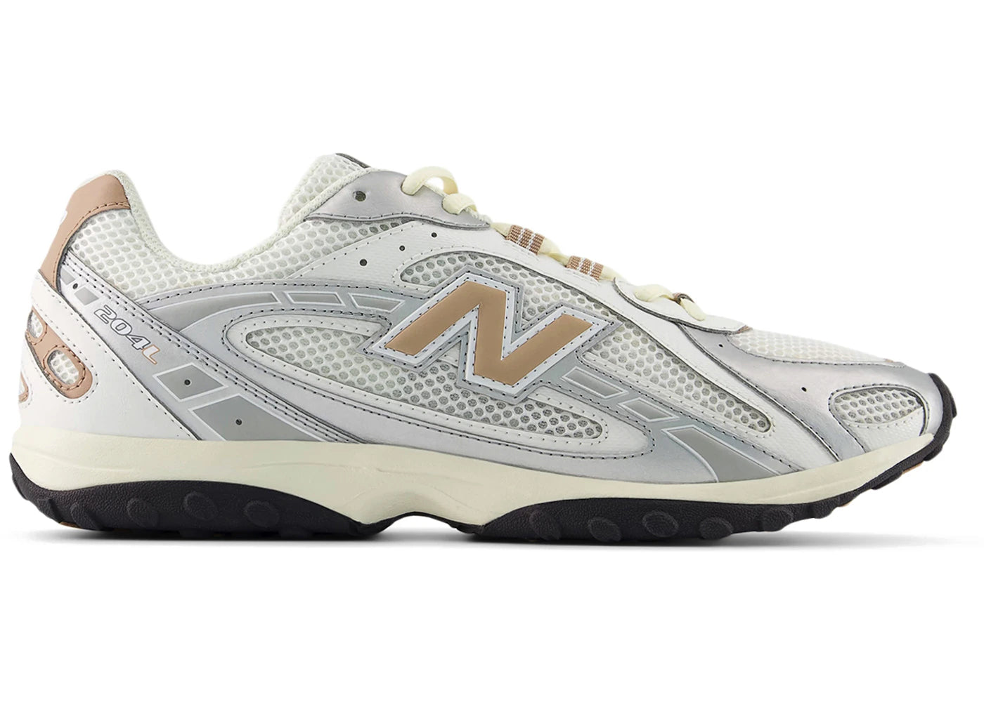 New Balance 204L Silver Metallic Flat Taupe