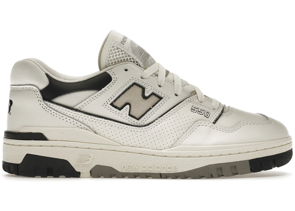New Balance 550 Creme Schwarz