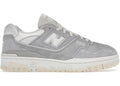 New Balance 550 Graues Wildleder