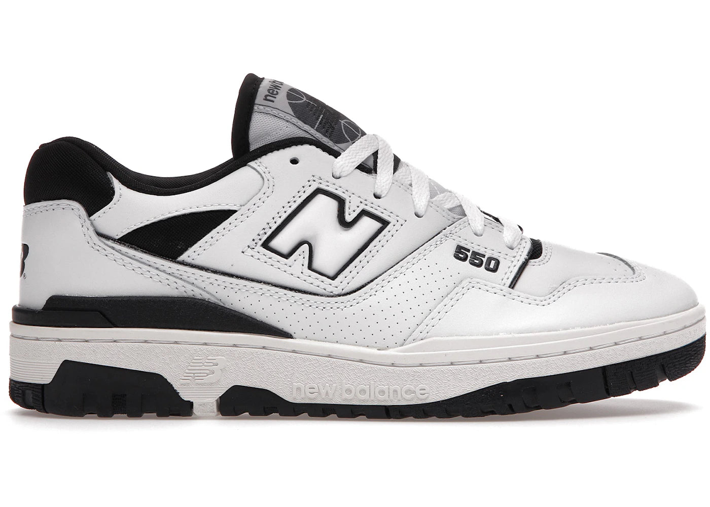New Balance 550 Weiß Schwarz