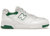New Balance 550 Weiß Klassisch Grün