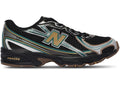 New Balance 740 Bungee Lace Black Grey Olive