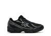 New Balance 740 Bungee Lace Black Grey Silver