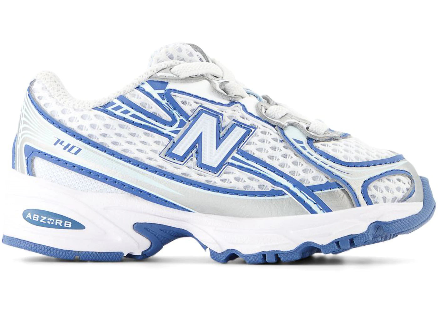 New Balance 740 Bungee Lace Ice Blue Sea Stone