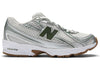 New Balance 740 Bungee Lace Silver Metalic Dark Alpine Green