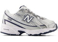 New Balance 740 Bungee Lace White Navy Silver