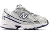 New Balance 740 Bungee Lace White Navy Silver
