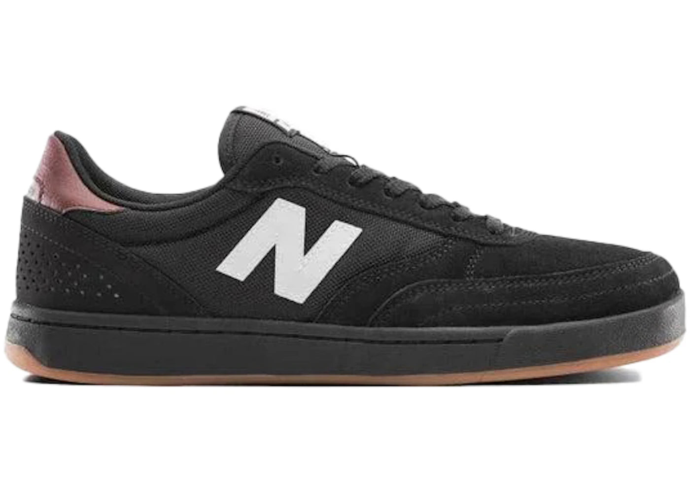 New Balance Numeric 440 Schwarz Silber Dunkelgummi