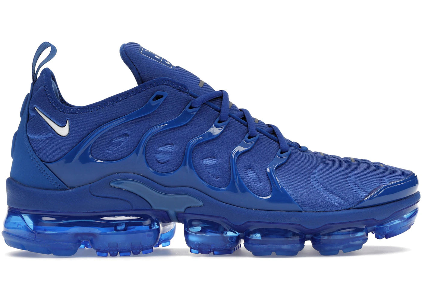 Nike Air VaporMax Plus Game Royal Metallic Silber