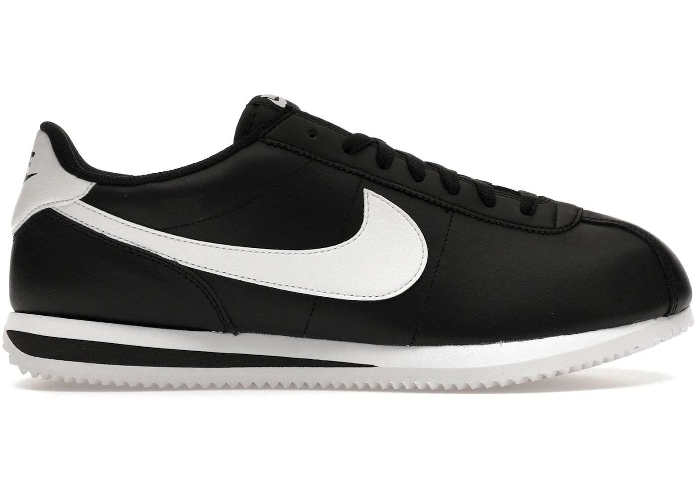 Nike Cortez Basic Schwarz Weiß