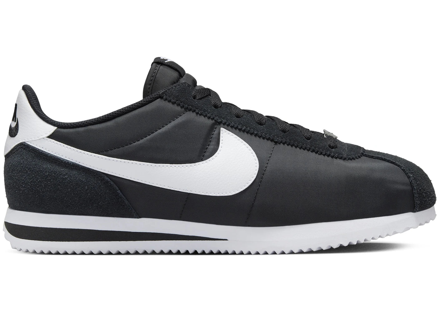 Nike Cortez Textil Schwarz Weiß