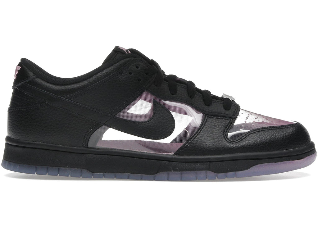 Nike Dunk Low Retro Transparent Schwarz Pink Rise