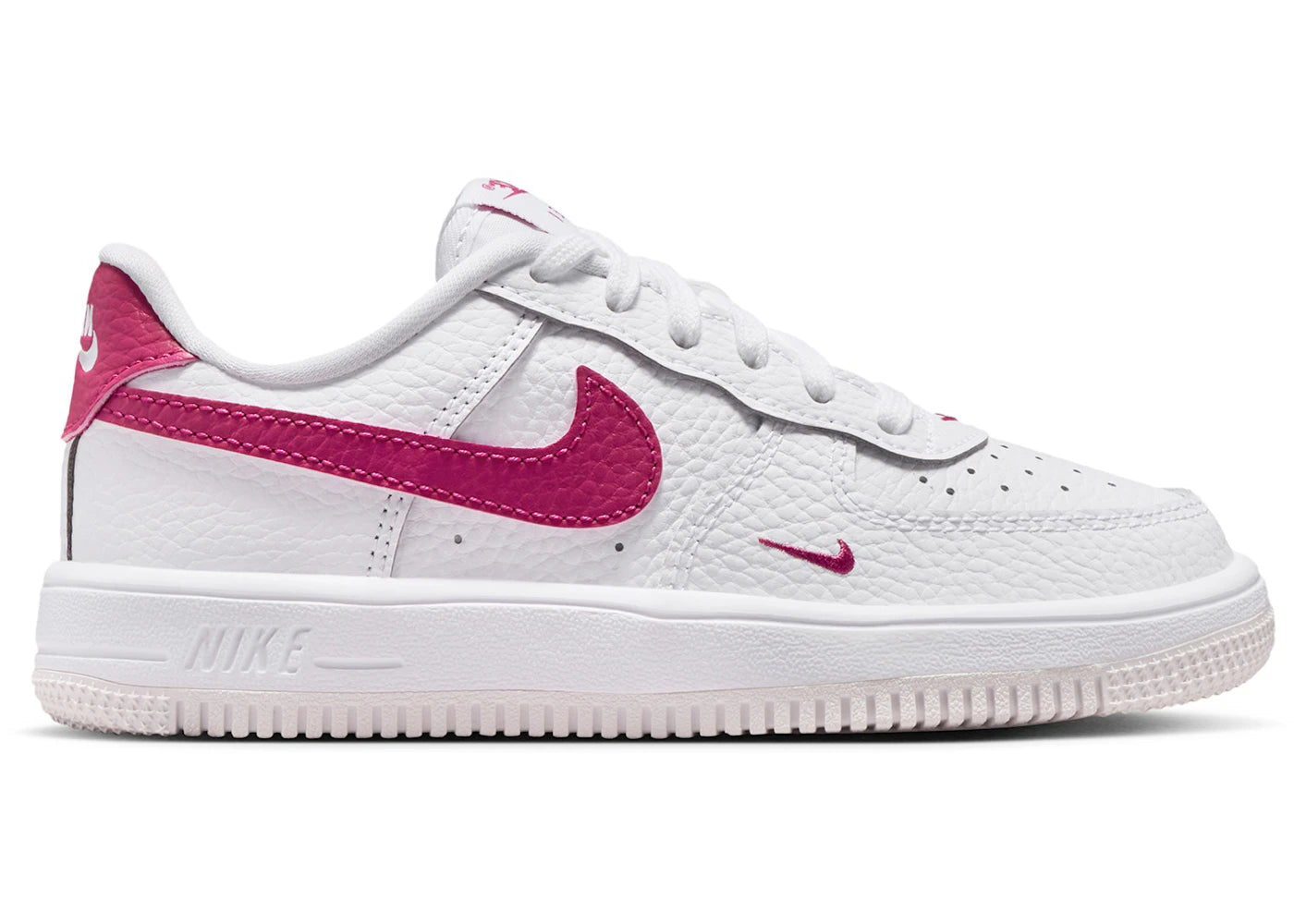 Nike Force 1 Low White Sweet Beet