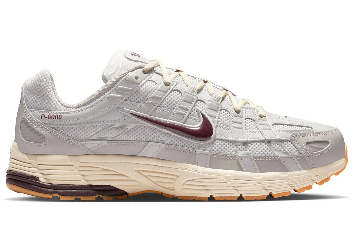 Nike P-6000 College Grey Burgundy Crush