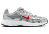 Nike P-6000 Metallic Silver Gym Red