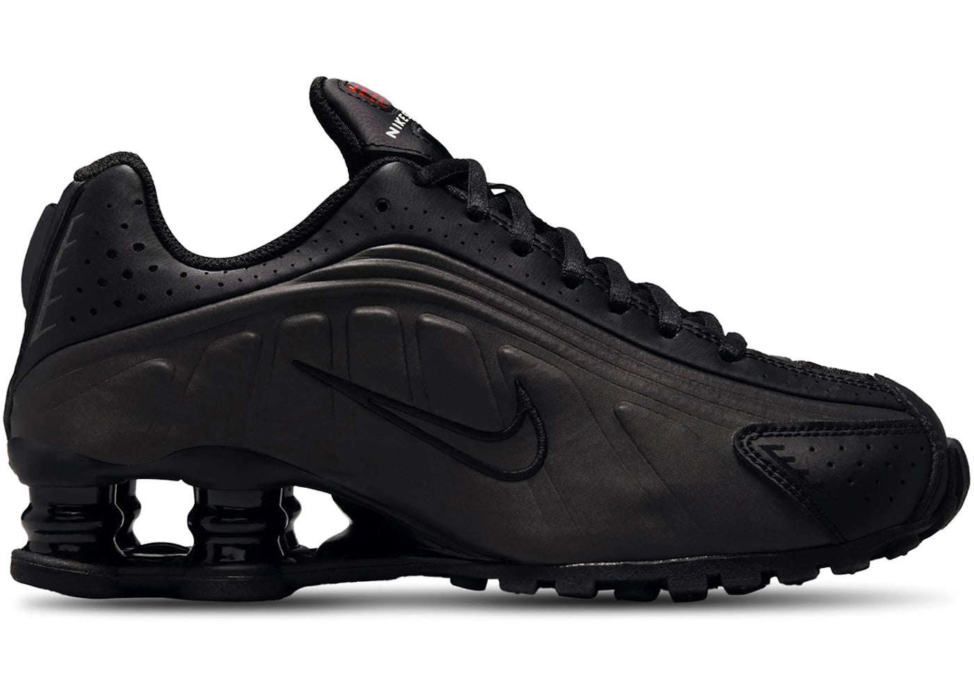 Nike Shox R4 Black Bright Crimson