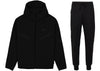 Nike Sportswear Tech Fleece Windrunner Full Zip Hoodie & Pant Set  Black/Black