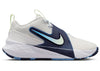 Nike Team Hustle D 12 White Midnight Navy Volt Tint