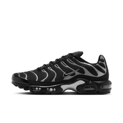 Nike Air Max Plus Premium Schwarz Reflektierendes Silber