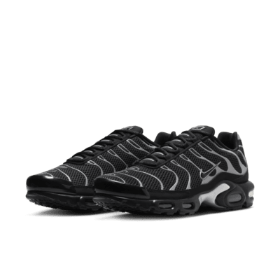Nike Air Max Plus Premium Schwarz Reflektierendes Silber