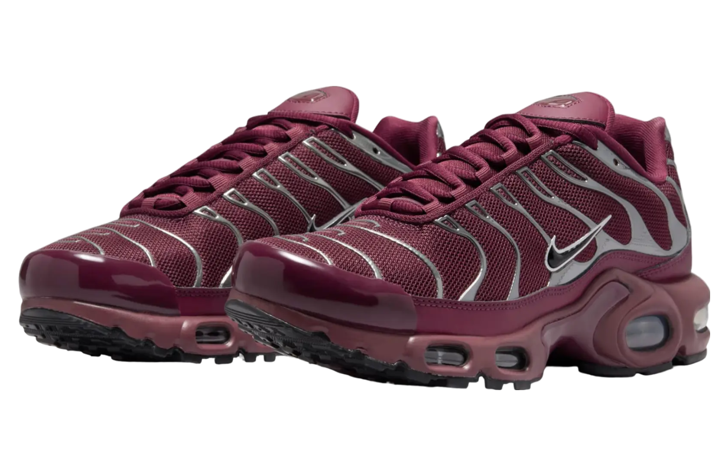 Nike Air Max Plus SE Night Maroon Metallic Silver