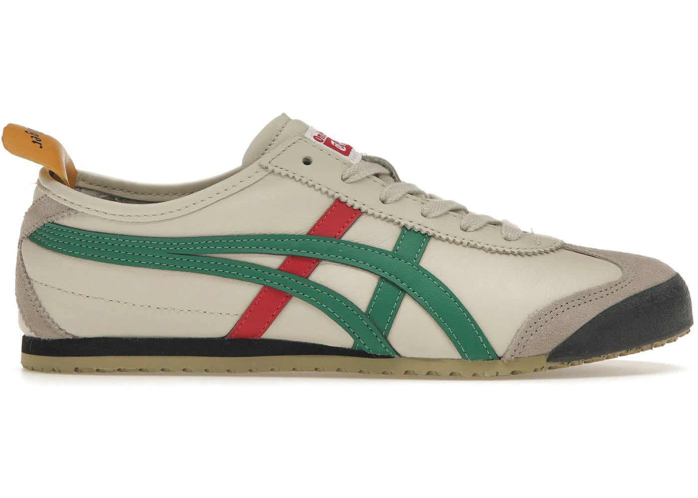 Onitsuka Tiger Mexico 66 Birkengrün Rot Gelb