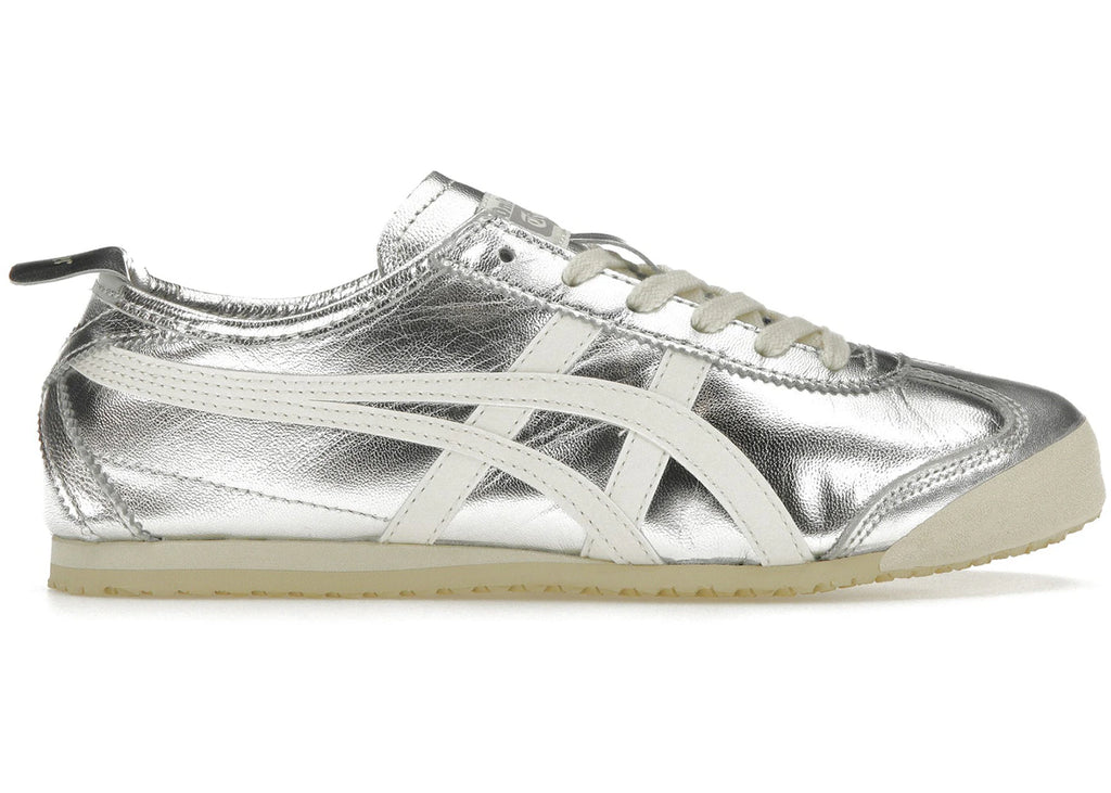 Onitsuka Tiger Mexico 66 Silber Off White