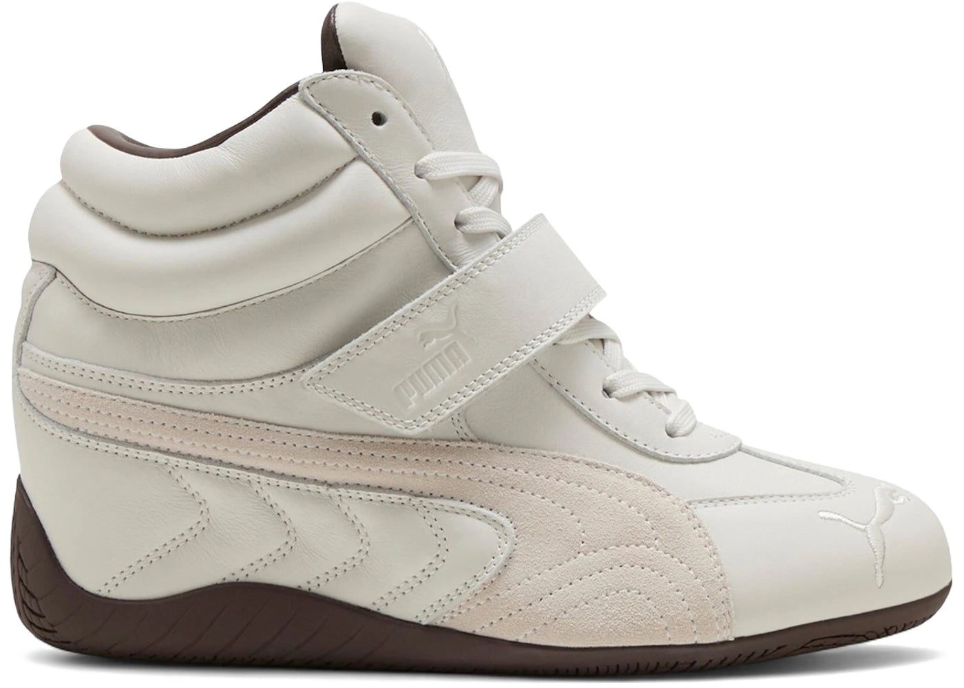 Puma Speedcat Wedge White Brown
