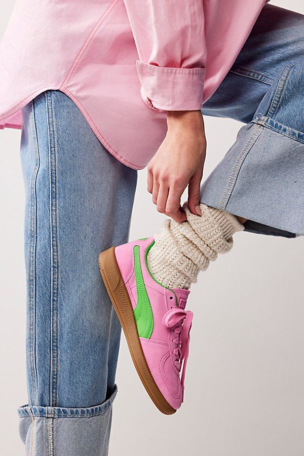 Puma Palermo Pink Delight Grün