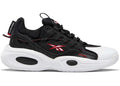 Reebok Solution Mid Black White Vector Red