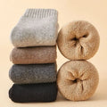 Wintersocken aus Merinowolle von Mr. Sneakerseller (4 Paar)