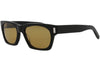 Saint Laurent Square Sunglasses Black/Black/Yellow