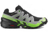 Salomon Speedcross 6 Gore-Tex Schwarz Legierung Grün Gecko