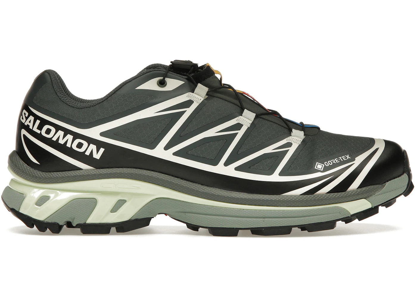 Salomon XT-6 Gore-Tex Schwarz Limettencreme