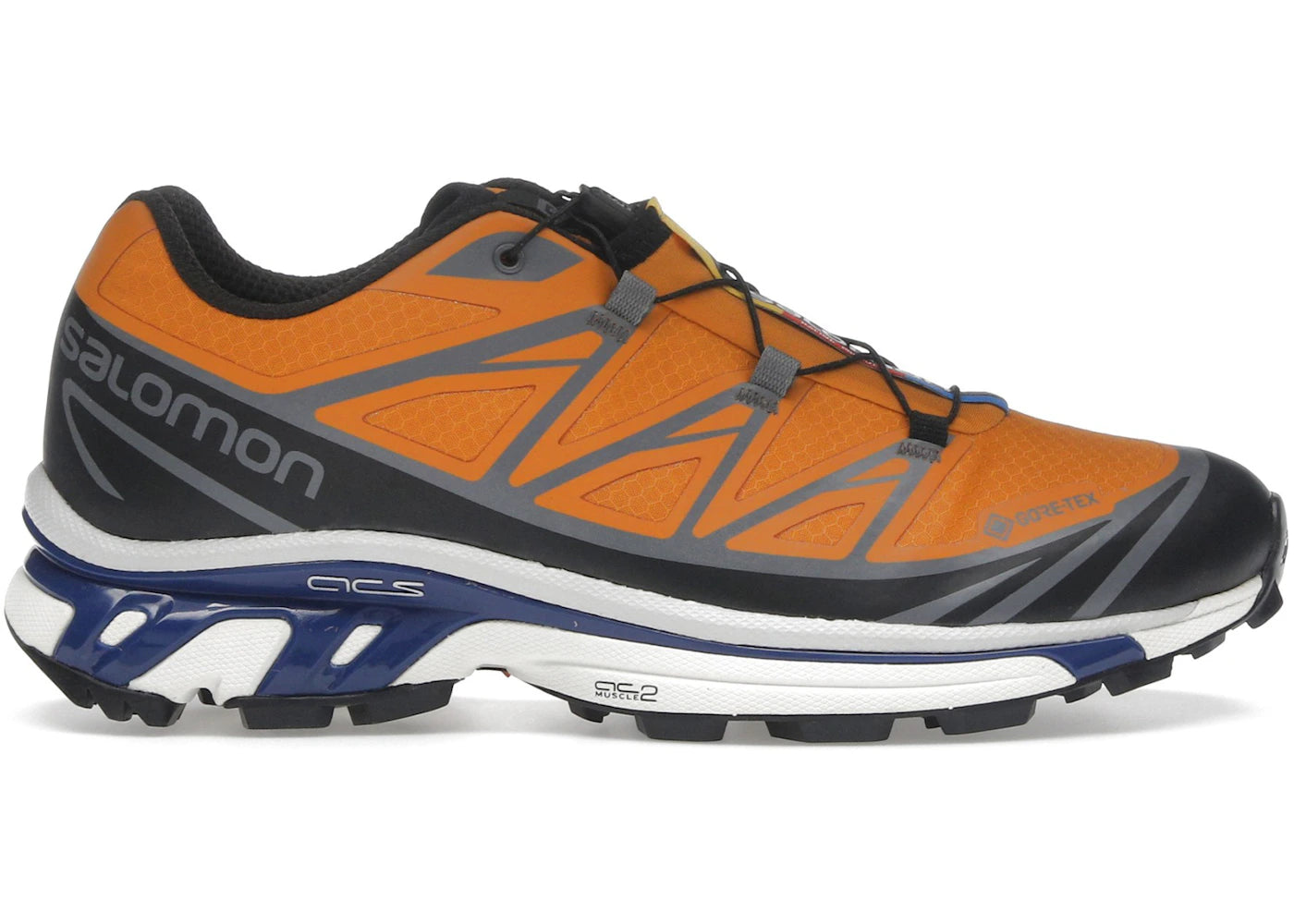 Salomon XT-6 Gore-Tex Utility Marmalade Black Navy