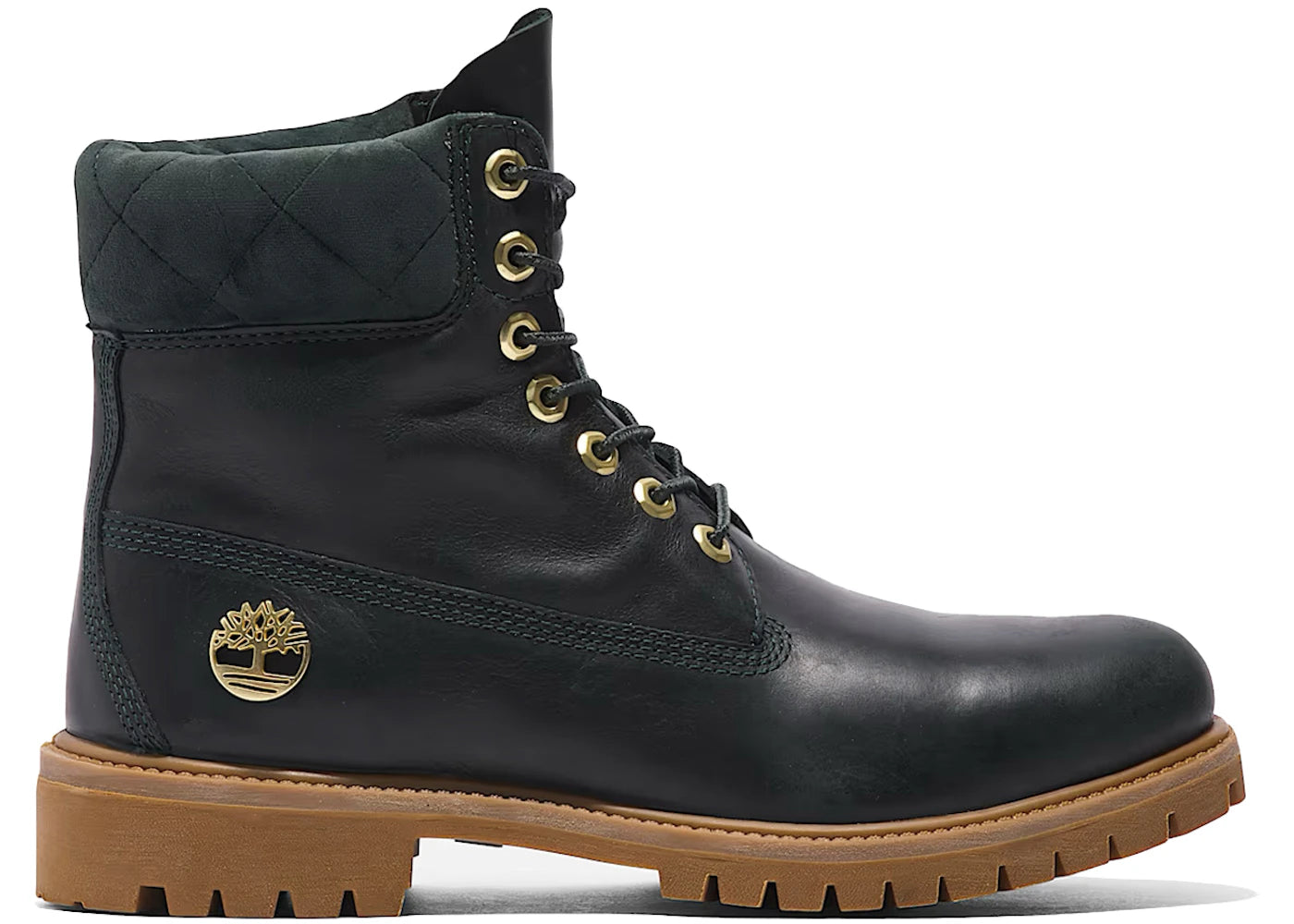 Timberland 6 Inch Premium Stiefel Schwarz Grün