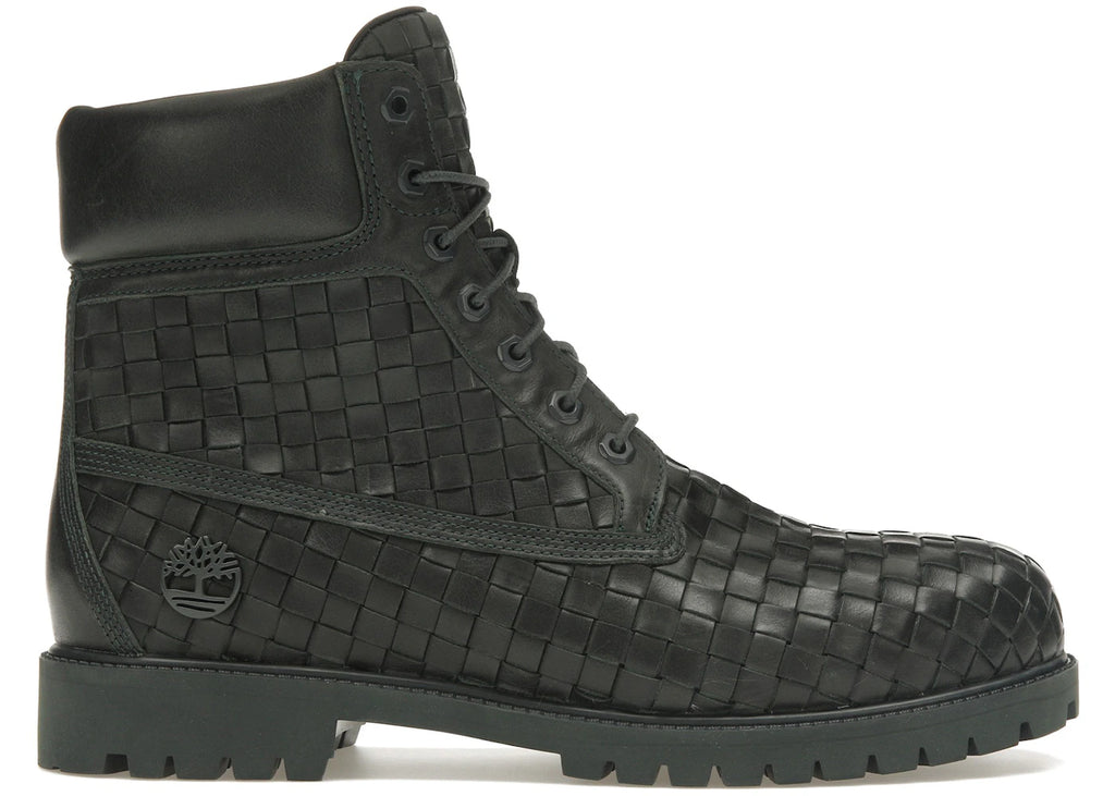 Timberland 6 Inch Premium Boot Woven Dunkelgrün