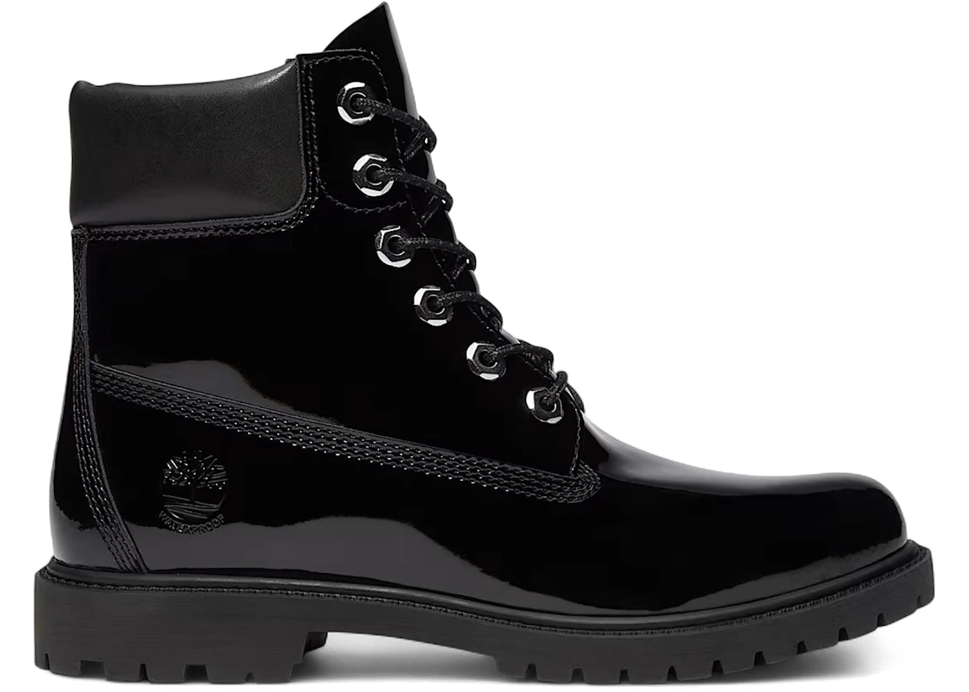Timberland 6 Inch Premium Waterproof Boot Patent Black