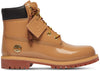 Timberland 6 Inch Premium Waterproof Patent Boots Finch Wheat
