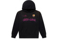 Travis Scott x Nike x FC Barcelona Spray Logo Hoodie Schwarz