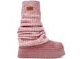 UGG Classic Mini Dipper Beinwärmerstiefel Pink Dawn