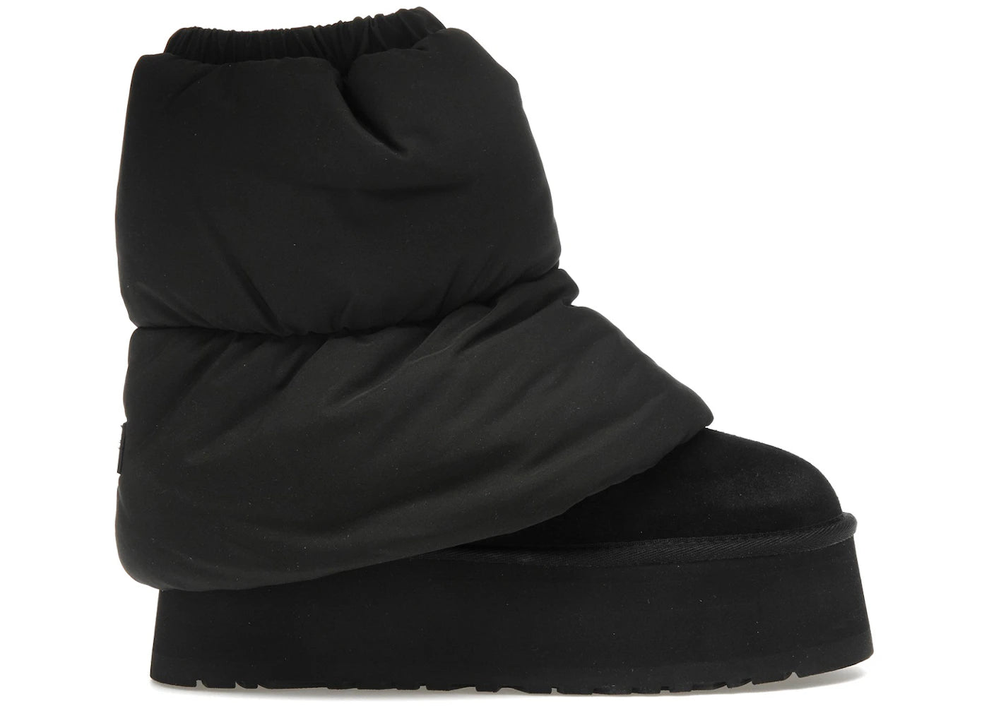 UGG Classic Mini Dipper Puffer Boot Schwarz