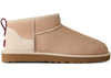 UGG Classic Ultra Mini Boot Driftwood Biking Red