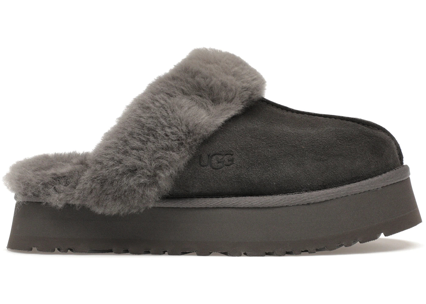 UGG Disquette Slipper Anthrazit