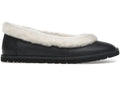 UGG Zora Leather Ballet Flat Black